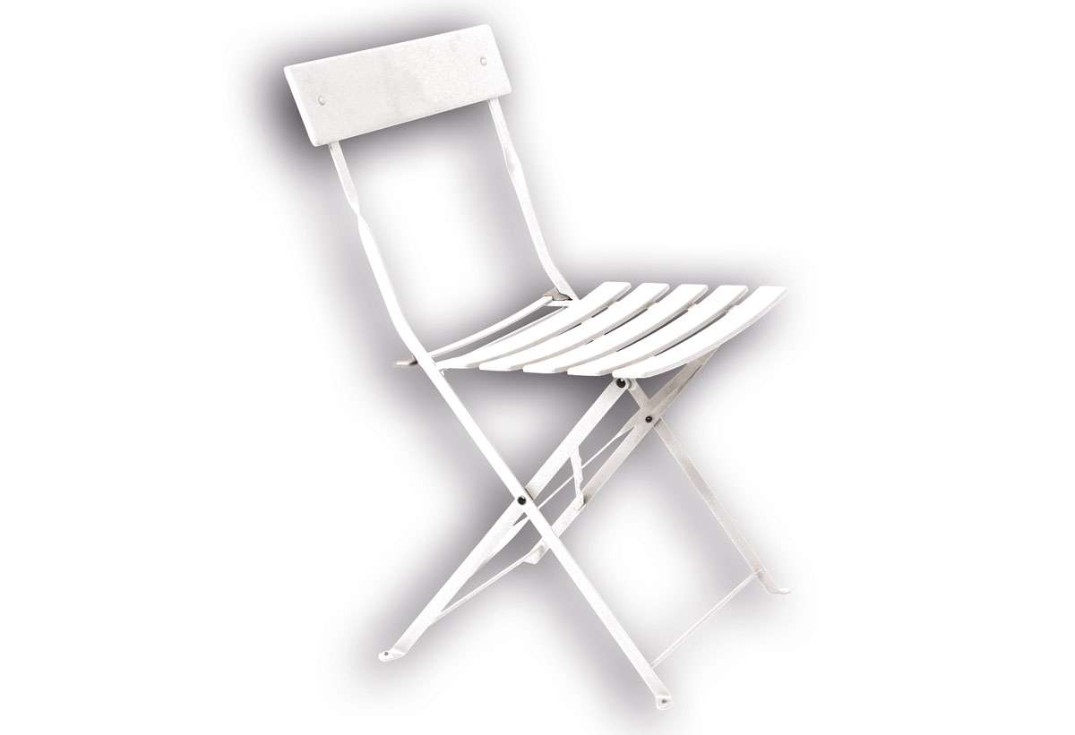 Απεικονίζεται η καρέκλα Santorini.